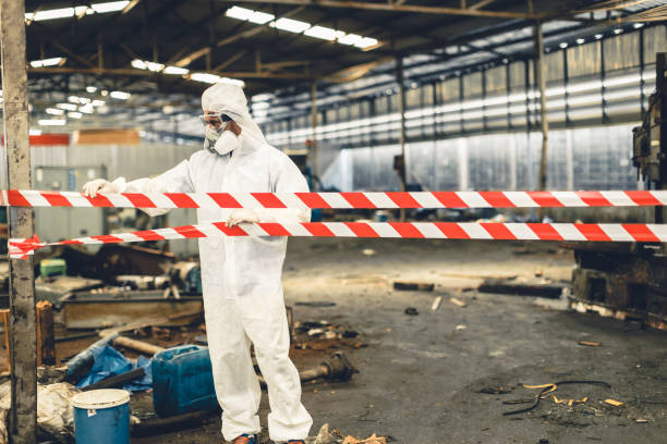 Professional Biohazard technician working in Canistota, SD